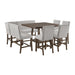 Seneca - Counter Height Dining Set – 5 Piece Dining Room Sets by Elements International at Furniture Wholesale Plus , Nashville furniture store