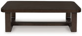 Breckington - Rectangular Cocktail Table - Dark Brown – Cocktail Tables by Signature Design by Ashley® at Furniture Wholesale Plus , Nashville furniture store
