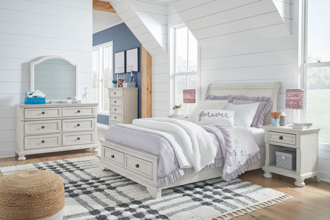 Robbinsdale - Sleigh Bed – Storage Beds by Signature Design by Ashley® at Furniture Wholesale Plus , Nashville furniture store