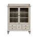 Whitney - Display Cabinet - Antique Linen / Weathered Gray – Hutches by Liberty Furniture at Furniture Wholesale Plus , Nashville furniture store