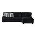 Nightfall - Sectional Set With 1 Pillow – Stationary Sectionals by Elements International at Furniture Wholesale Plus , Nashville furniture store