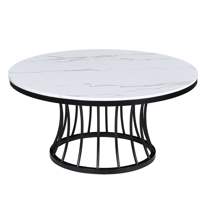 Hadley - 3-Piece Cocktail Table Set - White / Black – Table Sets by Crown Mark at Furniture Wholesale Plus , Nashville furniture store