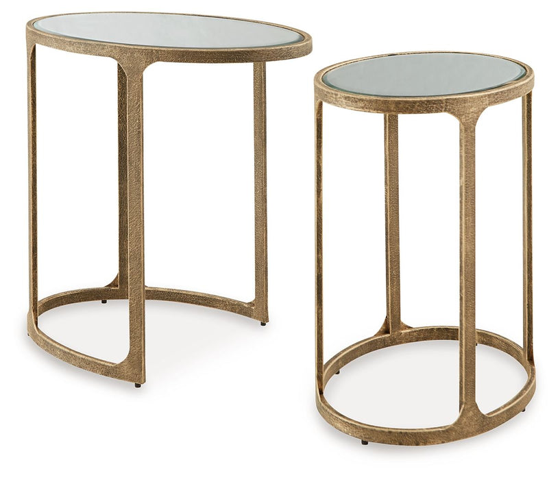 Irmaleigh - Accent Table Set (Set of 2) - Antique Black – Table Sets by Signature Design by Ashley® at Furniture Wholesale Plus , Nashville furniture store