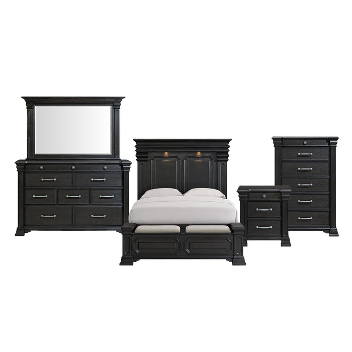Kings Court - Storage Bedroom Set – 3 Piece Bedroom Sets by Elements International at Furniture Wholesale Plus , Nashville furniture store