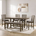 Brook Bay - Gathering Table Set – 5 Piece Dining Room Sets by Liberty Furniture at Furniture Wholesale Plus , Nashville furniture store