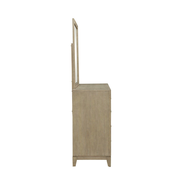 Brentwood - Dresser & Mirror - Sandstone – Dresser & Mirror by Liberty Furniture at Furniture Wholesale Plus , Nashville furniture store