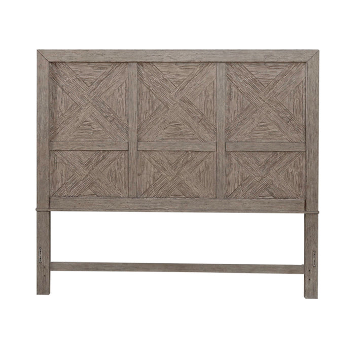 Skyview Lodge - King Panel Headboard - Cobblestone – Panel Headboards by Liberty Furniture at Furniture Wholesale Plus , Nashville furniture store