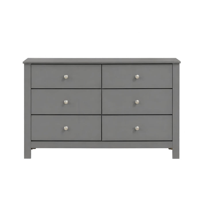 Sami - Youth 6-Drawer Dresser – Dressers by Elements International at Furniture Wholesale Plus , Nashville furniture store
