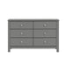 Sami - Youth 6-Drawer Dresser – Dressers by Elements International at Furniture Wholesale Plus , Nashville furniture store