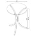 Eloise - Round Glass Top Accent Side Table - Chrome – Side Tables by CoasterEveryday at Furniture Wholesale Plus , Nashville furniture store