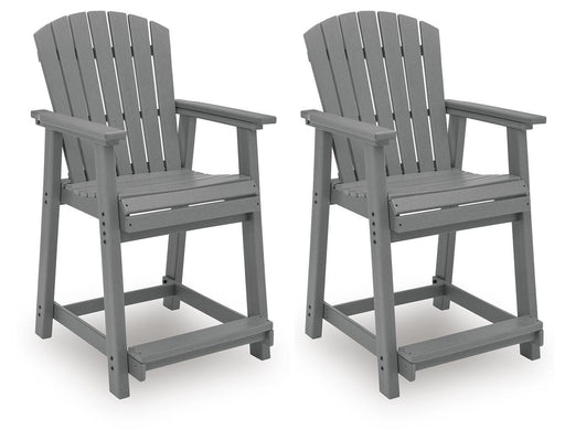 Sanctuary Beach - Barstool (Set of 2) - Dark Gray – Stool Sets by Signature Design by Ashley® at Furniture Wholesale Plus , Nashville furniture store