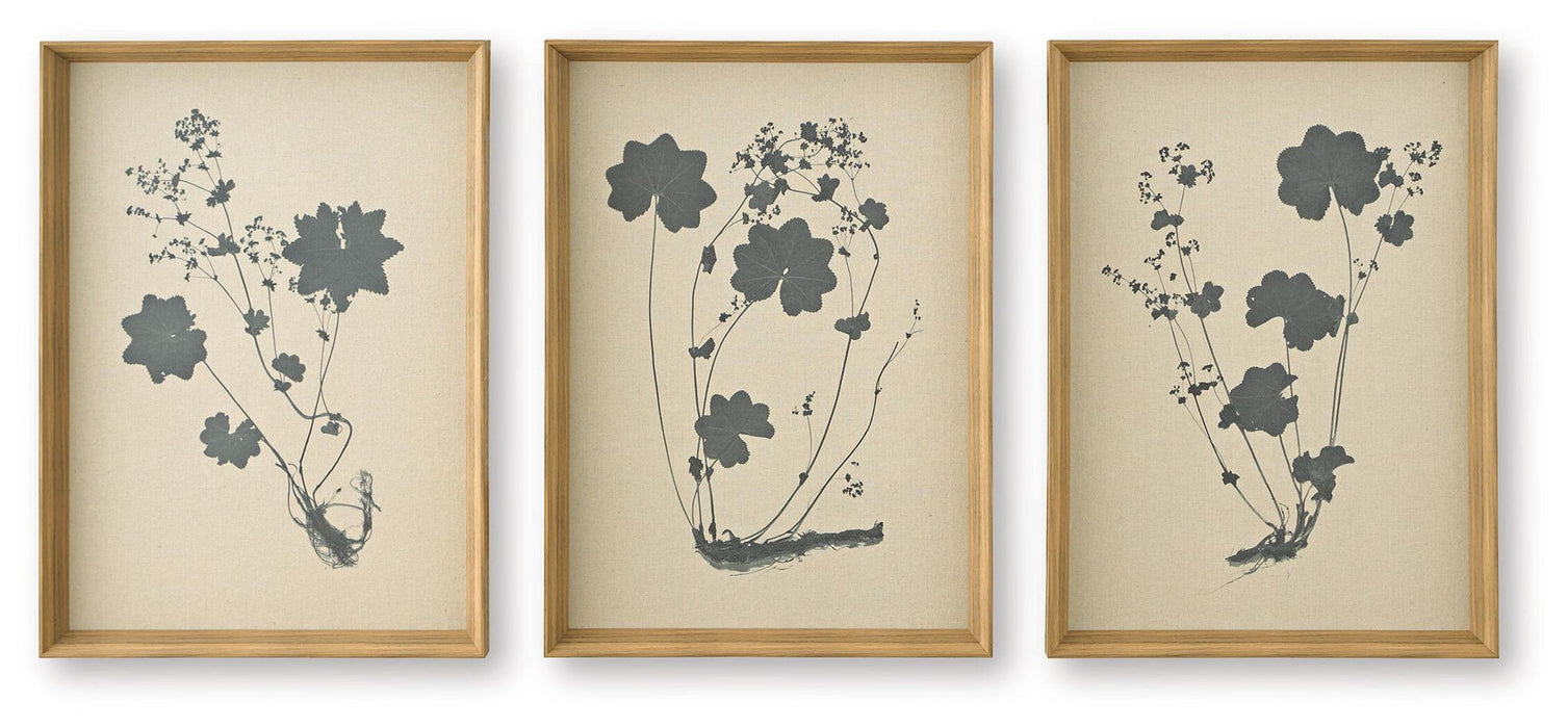 Huddwick - Wall Art Set (Set of 3) - Linen / Black – Canvas Art Sets by Signature Design by Ashley® at Furniture Wholesale Plus , Nashville furniture store