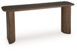 Dontayne - Sofa Table - Warm Brown – Sofa Tables by Signature Design by Ashley® at Furniture Wholesale Plus , Nashville furniture store