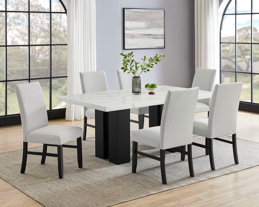 Parkside - Dining Table - White – Dining Tables by Crown Mark at Furniture Wholesale Plus , Nashville furniture store
