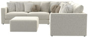 Ritzy - Modular Sofa And Included Cocktail Ottoman – 2 Piece Living Room Sets by Jackson at Furniture Wholesale Plus , Nashville furniture store