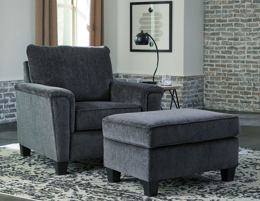 Abinger - Living Room Set - Premium Stationary Chair & Ottoman from Millennium® by Ashley - Just $608! Shop now at Furniture Wholesale Plus  We are the best furniture store in Nashville, Hendersonville, Goodlettsville, Madison, Antioch, Mount Juliet, Lebanon, Gallatin, Springfield, Murfreesboro, Franklin, Brentwood