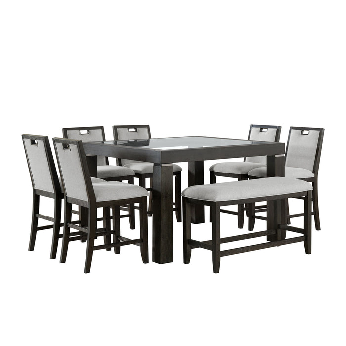 Elodie - Counter Height Dining Set – 5 Piece Dining Room Sets by Elements International at Furniture Wholesale Plus , Nashville furniture store