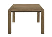 Cockrell - Dining Table ( With 18" Leaf) - Light Brown – Dining Tables with Extensions by Crown Mark at Furniture Wholesale Plus , Nashville furniture store