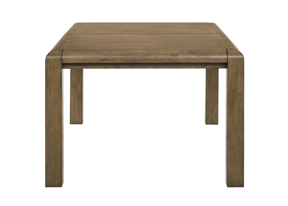 Cockrell - Dining Table ( With 18" Leaf) - Light Brown – Dining Tables with Extensions by Crown Mark at Furniture Wholesale Plus , Nashville furniture store