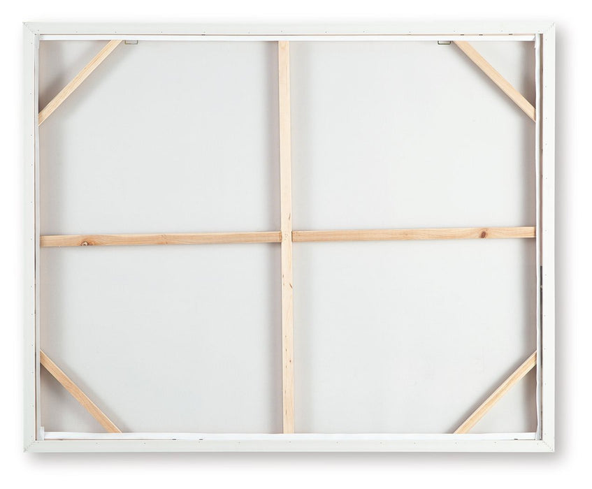 Vallus - Wall Art - Blush / Green / Gray – Canvas Art by Signature Design by Ashley® at Furniture Wholesale Plus , Nashville furniture store