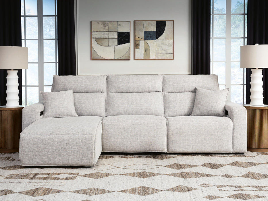 Modmax II - Reclining Sectional - Stone – Reclining Sectionals by Signature Design by Ashley® at Furniture Wholesale Plus , Nashville furniture store