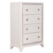 Cassie - Chest - Off-White – Accent Chests by Steve Silver Furniture at Furniture Wholesale Plus , Nashville furniture store