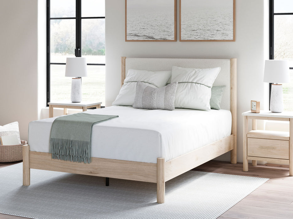 Cadmori - Upholstered Panel Bed – Upholstered Beds by Signature Design by Ashley® at Furniture Wholesale Plus , Nashville furniture store