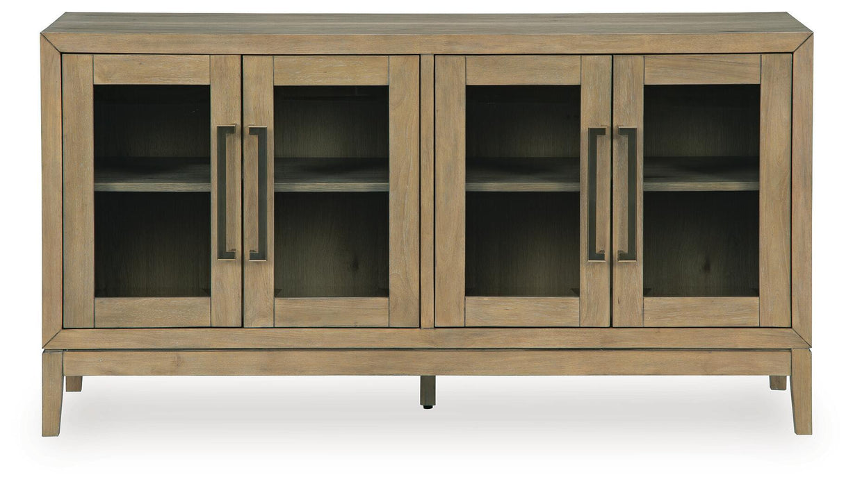 Lasinger - Dining Room Server - Light Brown – Servers by Signature Design by Ashley® at Furniture Wholesale Plus , Nashville furniture store