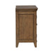 Carolina Park - 2 Door Bedside Chest With Charging Station - Amber Brown – Bedside Chests by Liberty Furniture at Furniture Wholesale Plus , Nashville furniture store
