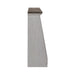 River Place - Angled Server Hutch - Riverstone White & Tobacco – Hutches by Liberty Furniture at Furniture Wholesale Plus , Nashville furniture store