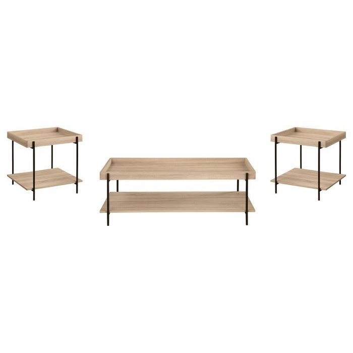 Fallon - Rectangular Coffee Table Set – Table Sets by Coaster Fine Furniture at Furniture Wholesale Plus , Nashville furniture store
