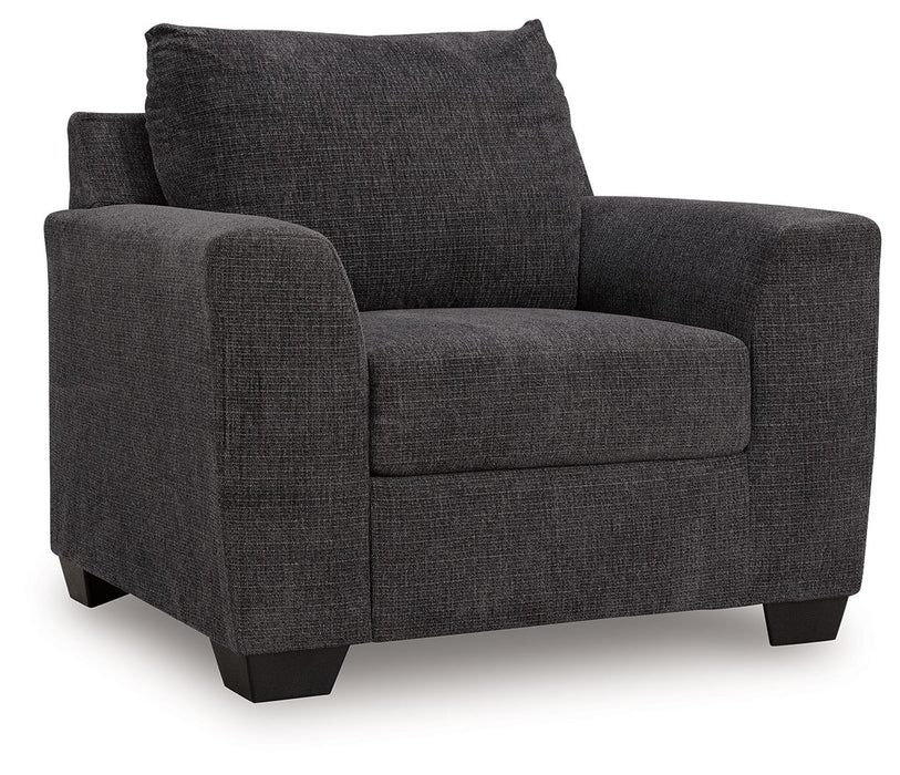 Loreo - Living Room Set – Stationary Chair & Ottoman by Benchcraft® at Furniture Wholesale Plus , Nashville furniture store