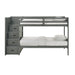 Sami - Step Bunk With Left Headboard – Bunk Beds by Elements International at Furniture Wholesale Plus , Nashville furniture store