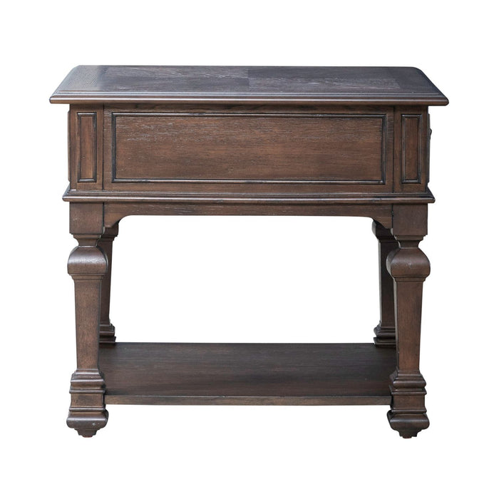 Providence Park - Drawer End Table - Chateau Brown – End Tables by Liberty Furniture at Furniture Wholesale Plus , Nashville furniture store