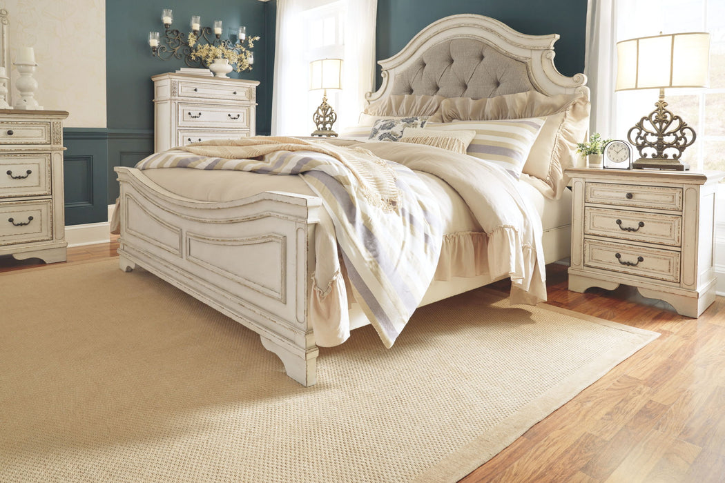 Realyn - Panel Bedroom Set - Premium 6 Piece Bedroom Sets from Signature Design by Ashley® - Just $1998! Shop now at Furniture Wholesale Plus  We are the best furniture store in Nashville, Hendersonville, Goodlettsville, Madison, Antioch, Mount Juliet, Lebanon, Gallatin, Springfield, Murfreesboro, Franklin, Brentwood