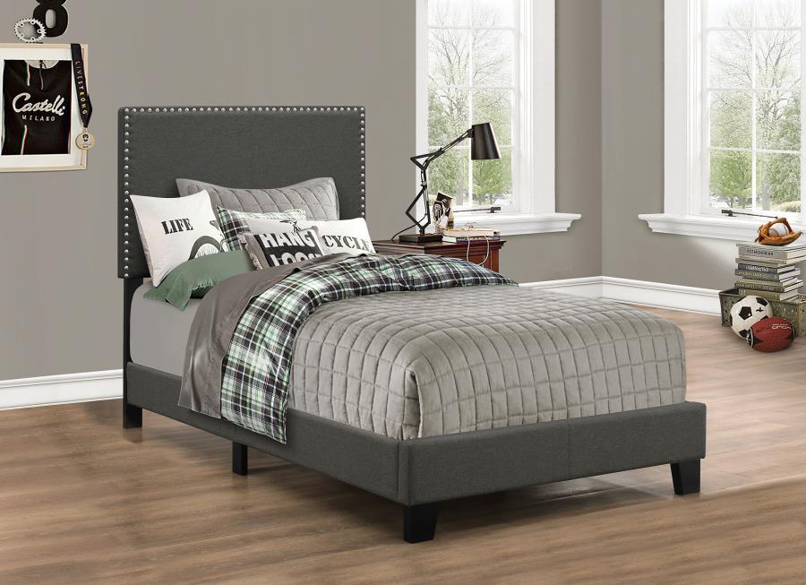 Boyd - Upholstered Panel Bed – Upholstered Beds by CoasterEveryday at Furniture Wholesale Plus , Nashville furniture store