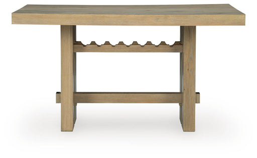 Lasinger - Rectangular Dining Room Counter Table - Light Brown – Counter Tables by Signature Design by Ashley® at Furniture Wholesale Plus , Nashville furniture store