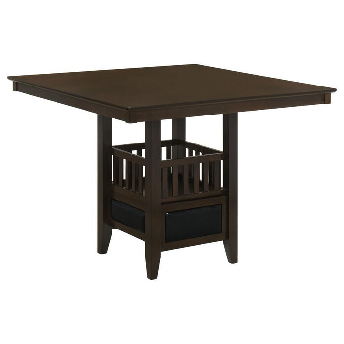 Jaden - 5 Piece Square Counter Height Dining Set - Espresso – 5 Piece Dining Room Sets by CoasterEveryday at Furniture Wholesale Plus , Nashville furniture store