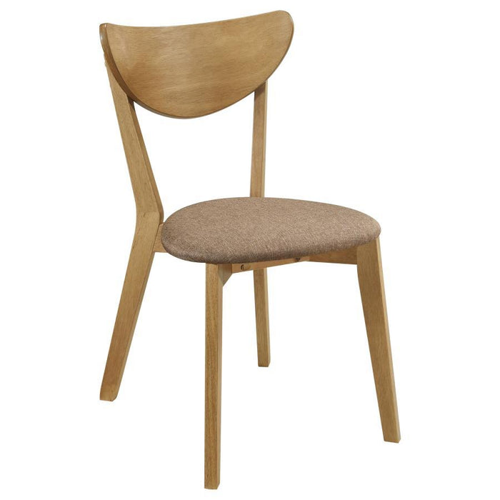 Elowen - Wood Dining Side Chair (Set of 2) - Light Walnut – Chair Sets by Coaster Fine Furniture at Furniture Wholesale Plus , Nashville furniture store
