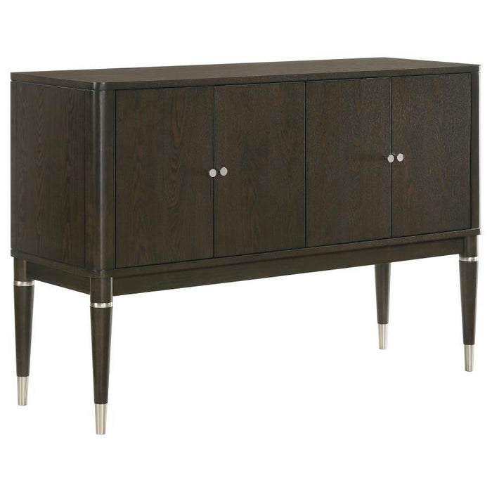 Reseda - 4-Door Dining Sideboard Server With Shelves - Ash Brown - Premium Servers from Coaster Fine Furniture - Just $749! Shop now at Furniture Wholesale Plus  We are the best furniture store in Nashville, Hendersonville, Goodlettsville, Madison, Antioch, Mount Juliet, Lebanon, Gallatin, Springfield, Murfreesboro, Franklin, Brentwood