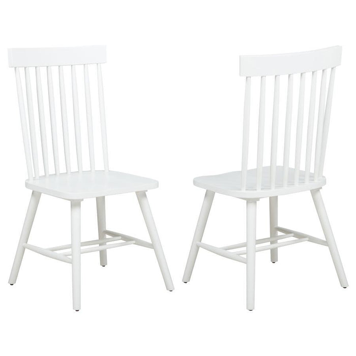 Andrews - Windsor Spindle Back Dining Side Chair (Set of 2) – Chair Sets by Coaster Fine Furniture at Furniture Wholesale Plus , Nashville furniture store