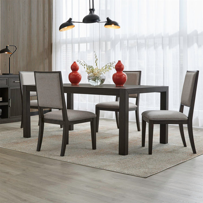 Modern Edge - Rectangular Table Set – 5 Piece Dining Room Sets by Liberty Furniture at Furniture Wholesale Plus , Nashville furniture store