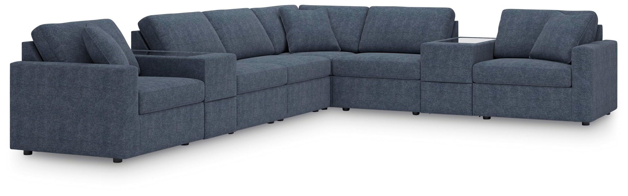 Modmax - Sectional - Ink – Stationary Sectionals by Signature Design by Ashley® at Furniture Wholesale Plus , Nashville furniture store
