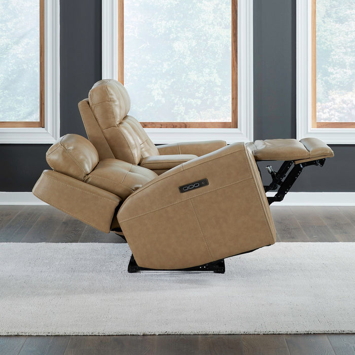 Carrington - Loveseat With Console P3 & ZG – Reclining Loveseats by Liberty Furniture at Furniture Wholesale Plus , Nashville furniture store