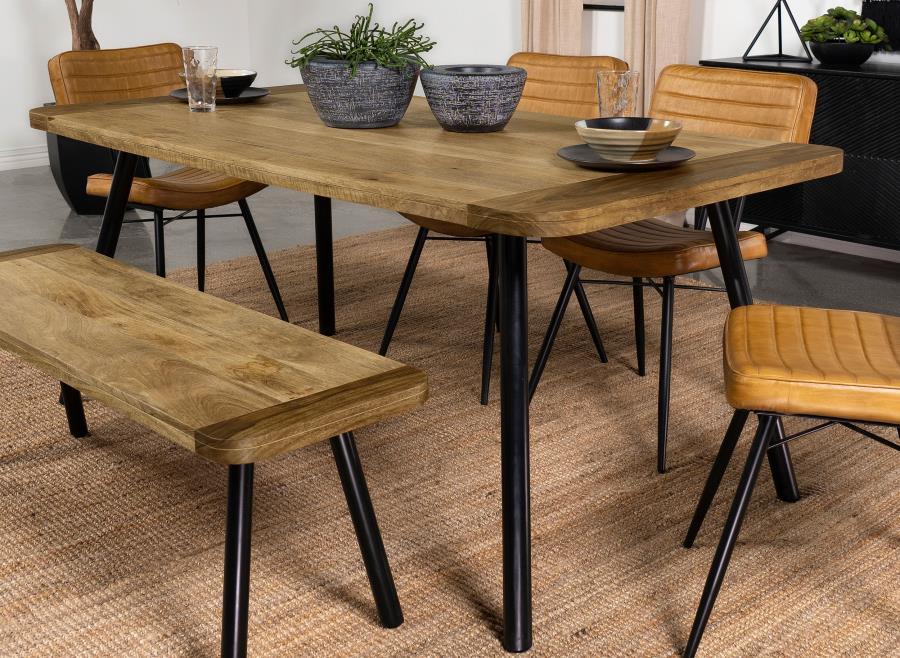 Maverick - Solid Wood Dining Table - Natural Mango – Dining Tables by Coaster Fine Furniture at Furniture Wholesale Plus , Nashville furniture store