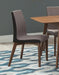 Redbridge - Upholstered Dining Side Chair (Set of 2) - Natural Walnut – Chair Sets by CoasterEveryday at Furniture Wholesale Plus , Nashville furniture store