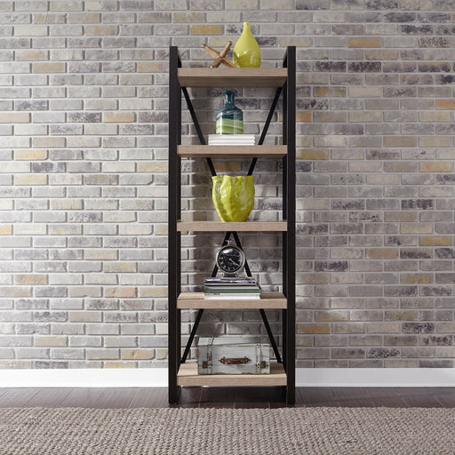 Sun Valley - Tall Pier Unit With Faux Metal - Sandstone – Piers by Liberty Furniture at Furniture Wholesale Plus , Nashville furniture store