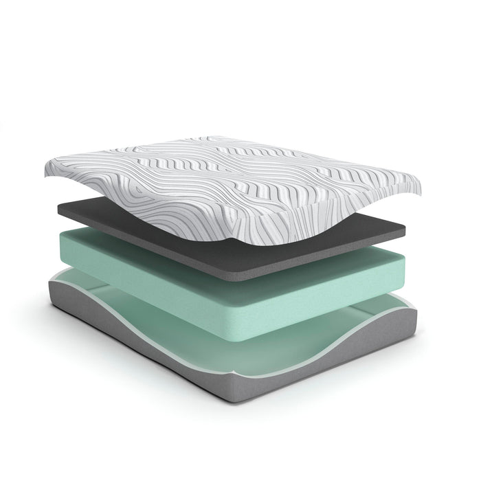 8 Inch Bonnell Hybrid - Twin Mattress - White – Hybrid Mattresses by Sierra Sleep® by Ashley at Furniture Wholesale Plus , Nashville furniture store