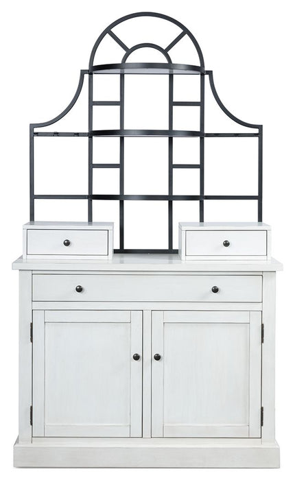 Greddinton - Baker's Rack - White – Display Cabinets by Signature Design by Ashley® at Furniture Wholesale Plus , Nashville furniture store