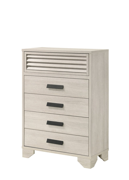 Sarter - Chest - White – Accent Chests by Crown Mark at Furniture Wholesale Plus , Nashville furniture store